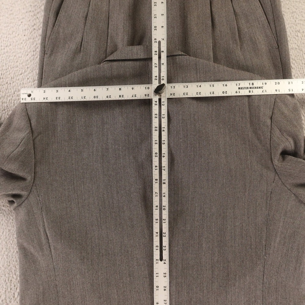 Corneliani Suit L 44R Gray Birdseye Check 100% Wool Made in Italy Pleated 36x30 - Picture 13 of 16